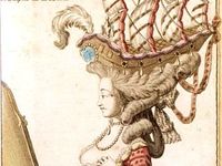 XVIII em Les coiffures folles et