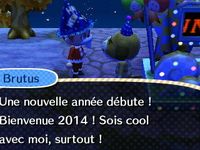 Le réveillon du  nouvel an :