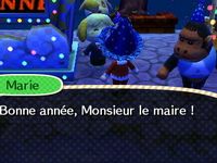 Le réveillon du  nouvel an :