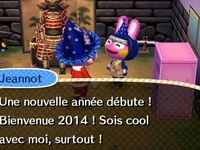 Le réveillon du  nouvel an :