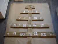 Calendrier de l'Avent / 2ème étape