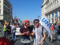 à Marseille plusiers milliers de manifestants