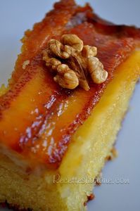 Gâteau renversé Banane & Caramel