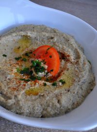 Baba ghanouj ou baba ganoush