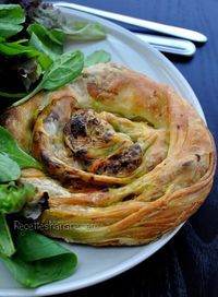 Msemens salés "escargot"