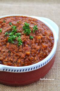 Sauce Bolognaise maison