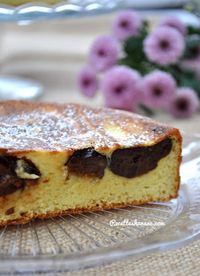 Clafoutis soufflé aux pruneaux