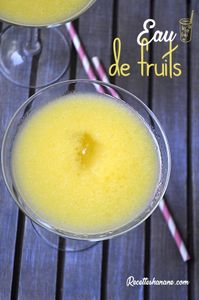Eau de fruits