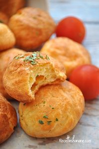 Gougères au fromage & info cuisson et four...