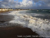 Tempête à La Turballe