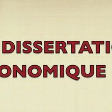 technique de la dissertation economique technique de la dissertation economique