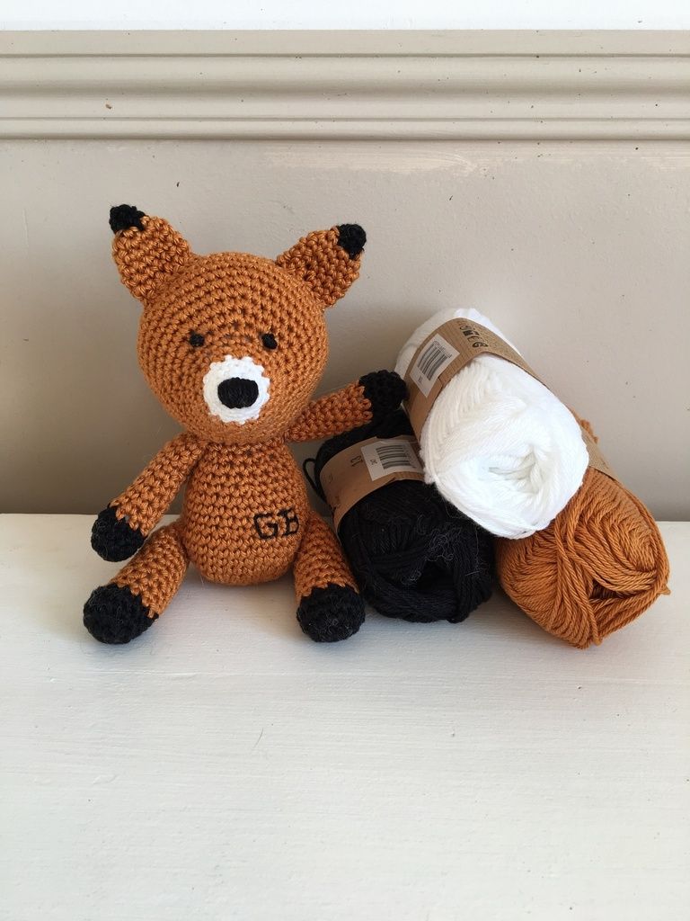 doudou renard crochet