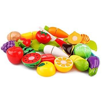 fruits et légumes en plastique pour dinette