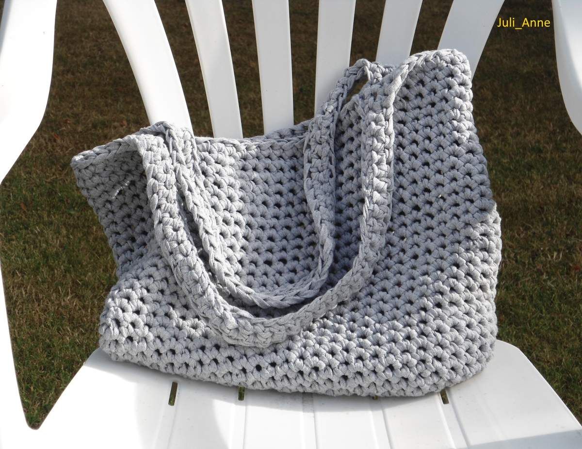 Sac en crochet zpagetti - Mailles et Fantaisie