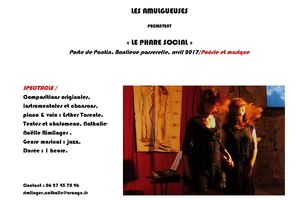 LES AMULGUEUSES : LE PHARE SOCIAL - Poésie, musique