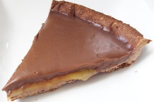 Tarte chocolat & caramel