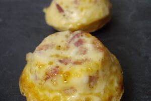 Mini croque-quiches