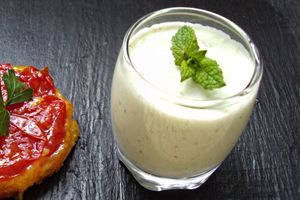 Gaspacho de Concombre-Menthe