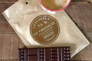 ▲ Coup de ♥ pour la nouvelle tablette de chocolat noir, Venezuela 75% de cacao d'Alain Ducasse ▲