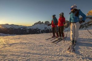 Trentino, dove sciare all'alba