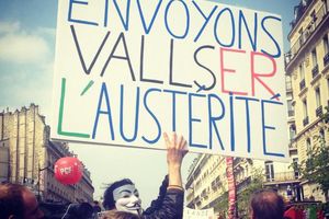 Des milliers de manifestants de gauche contre l'austérité, pour l'égalité et le partage des richesses