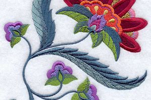 Grille de broderie de rabat rachmat rbati