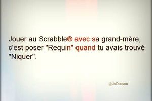 Anagrammes - Jouer au Scrabble avec sa grand-mère