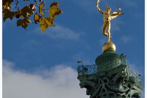 Le Génie de la Liberté, place de la Bastille à Paris