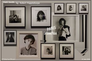 Patti Smith au Grand Palais à Paris