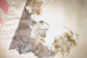 Broderie machine à coudre