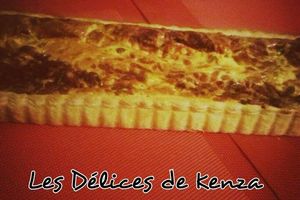Quiche Epinard-Champignon-Tomate-Cheddar