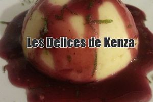 Dome citron Coeur Fruits Rouges Meringue