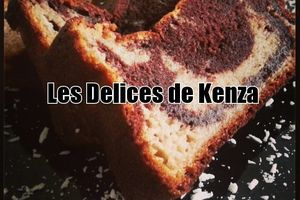 Cake Marbre Chocolat Banane