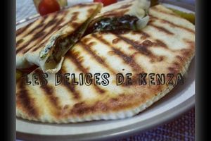 Gozlem ( Crepe Turque ) Ricotta Epinard