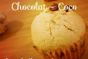 Muffins Pepites de Chocolat - Coco