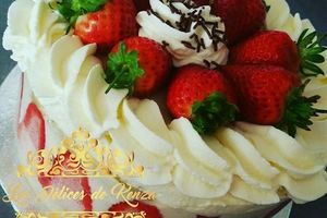 Fraisier a la Pistache