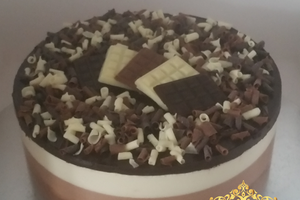 Bavarois aux 3 Chocolats