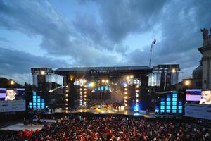 IL CAST DEL CONCERTO DEL 1 MAGGIO