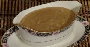 Sauce aux champignons de Paris végétalienne