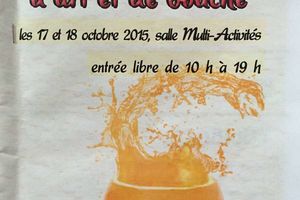 Salon des métiers d'Art et de bouche 17 et 18 octobre