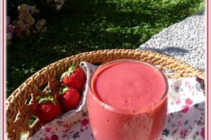 ... Smoothie Fraise et Framboise ...