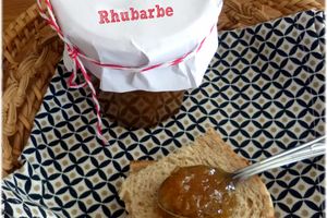 ... Confiture de Rhubarbe ...