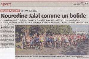 22-06-2013 10 kilomètres de Fréjus