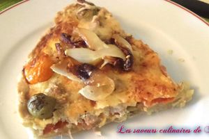 Tarte provençale à ma façon