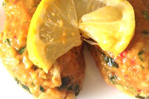 Kefta aux lentilles corails (mercimek koftesi)