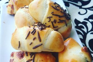 Minis croissants au chocolat