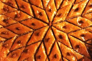 Baklawa (baklava) aux saveurs constantinoises