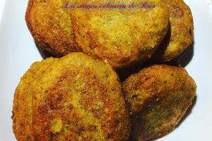 Felfels indiens ou beignets aux lentilles corail (massala vadai)