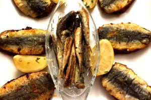 Sardines farcies avec la derssa (marinade orientale)
