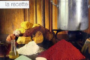 Recette de peinture à l'ocre et à la farine